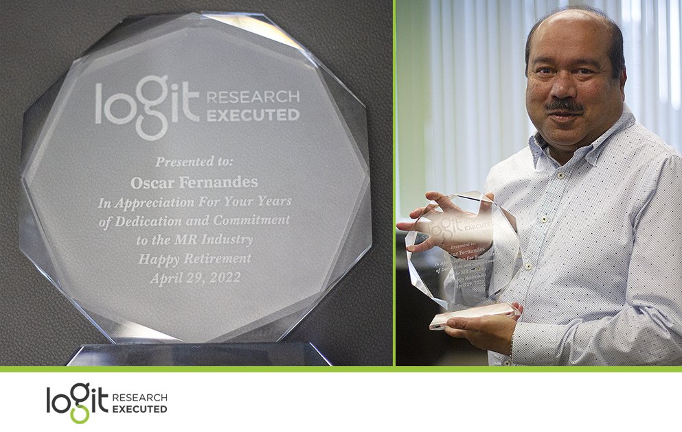 We'd like to give a special congratulations to Oscar Fernandes, our Vice President, Sales &amp; Client Services, as he enters into retirement today after 8 years with us.

His guidance &amp; dedication have been instrumental in the success &amp; growth at Logit.

We wish Oscar all the best!