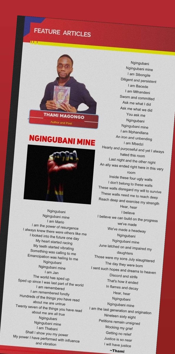 ThamiMagongo's tweet photo. #NgingubaniMine
#JusticeForThabani https://t.co/JZ7L3PX8Qc