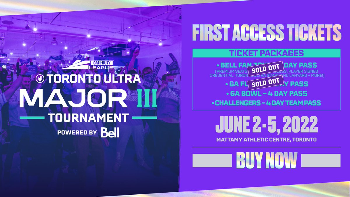 Toronto Ultra on Twitter "Tickets are going FAST! Make sure to grab