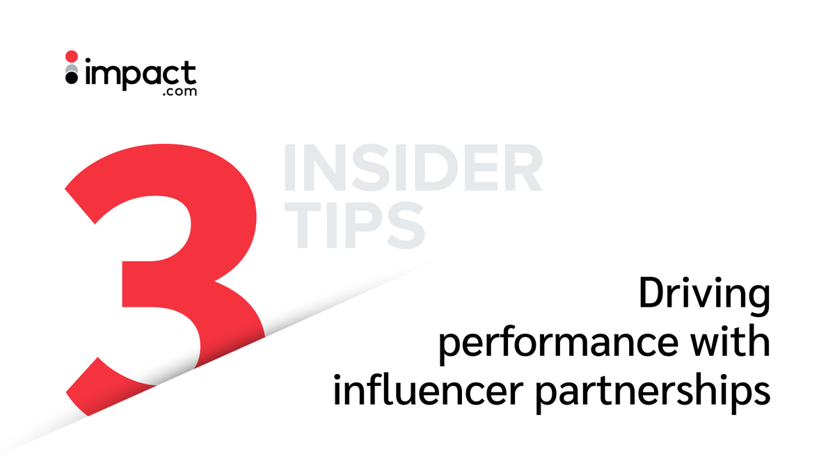 impactdotcom's tweet photo. Get the latest trends and key practices for high-performing influencer marketing in this helpful guide. ๐๐ฝ P.S. Here are 3 insider tips to get you started. https://t.co/zg4pI0lz2r
#InfluencerMarketing #DrivePerformance #CreatorEconomy https://t.co/MgcX3JGhE9