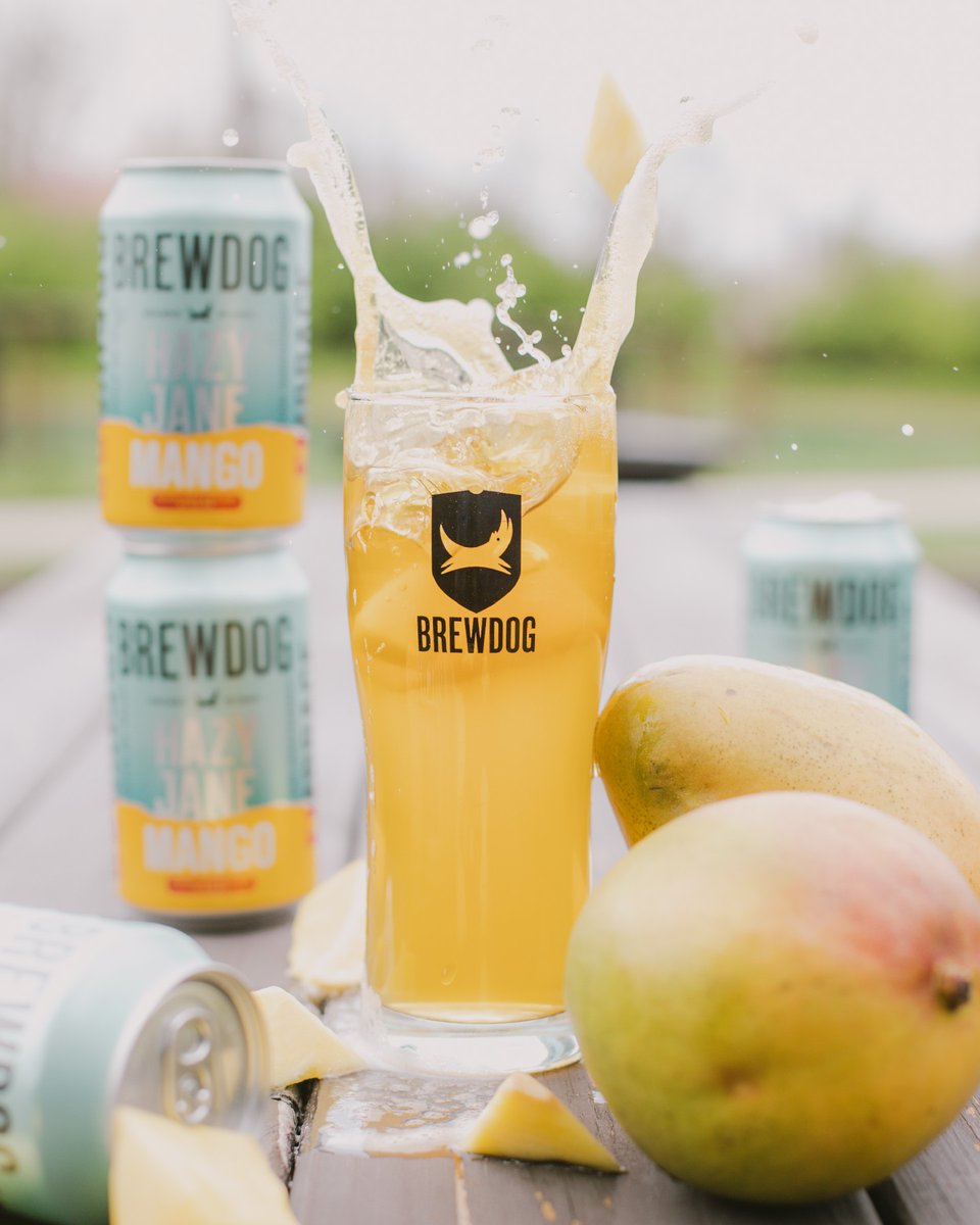 ALL MANGO. ALL HAZE.

Grab a 6-pack of Hazy Jane Mango at select retailers, BrewDog bars, and brewdog.com.