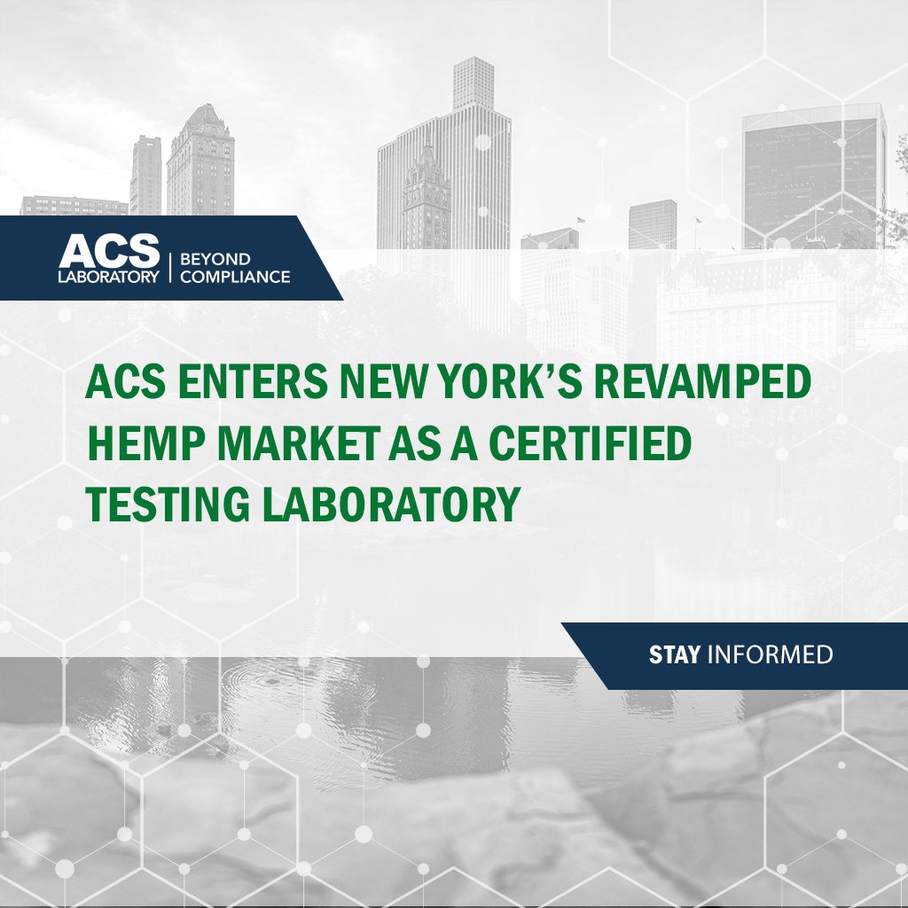 ACSLaboratory's tweet photo. New York, here we come! ๐
https://t.co/mWEW3Yjpx4
#newyork #newyorkhemp #newyorkcannabis #newyorkcertified #hemptesting #hemplaboratory #cannabistesting #cannabislaboratory #announcement #ACS #ACSLaboratory https://t.co/7zjUaRWcAe
