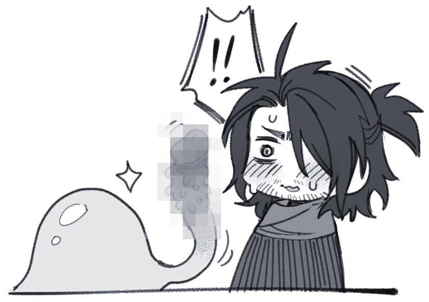 雫×褪せ人の少し?エロ落書きです
両性具有の褪せ人でご注意ください…壁|ω・`)
https://t.co/MN0SlH1bva

 #EldenRingFanart 