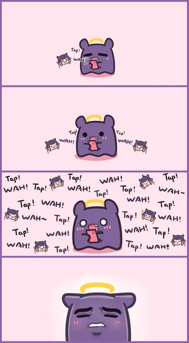 WAH!   Tap!  Go tap tap at inanoises.com  Nice work by @KoiKoi9001    #inART
