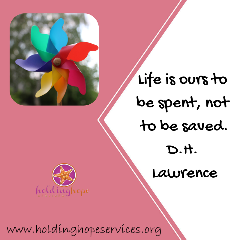 YES!  Stop waiting for the right time.  Live now.
#drjuliefanning #holdinghopeservices #liveyourbestlife