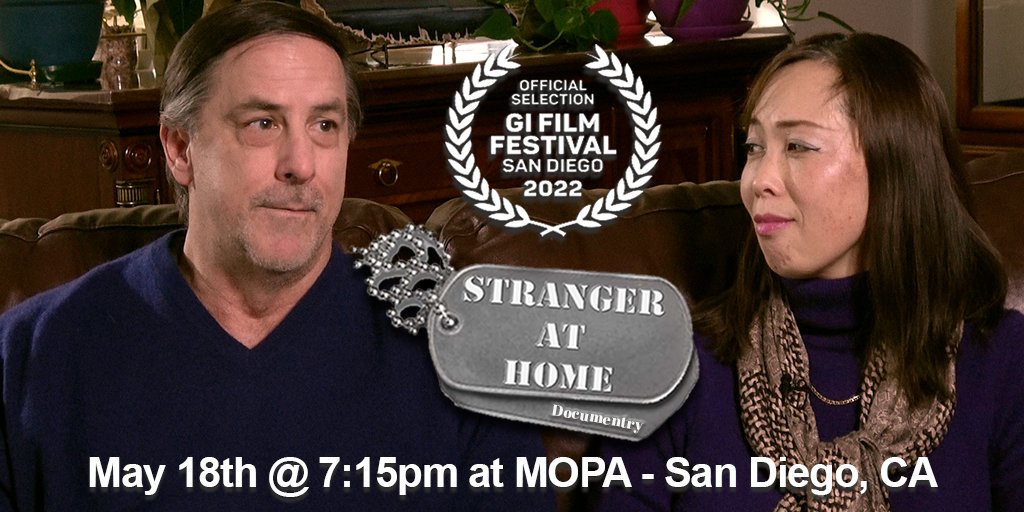 _StrangerAtHome's tweet image. Join award-winning documentary team of STRANGER AT HOME and principal cast for screening and live
Q&amp;amp;A discussion at the prestigious G.I. Film Festival! Ticketing and details: ow.ly/b3r450IVCx5