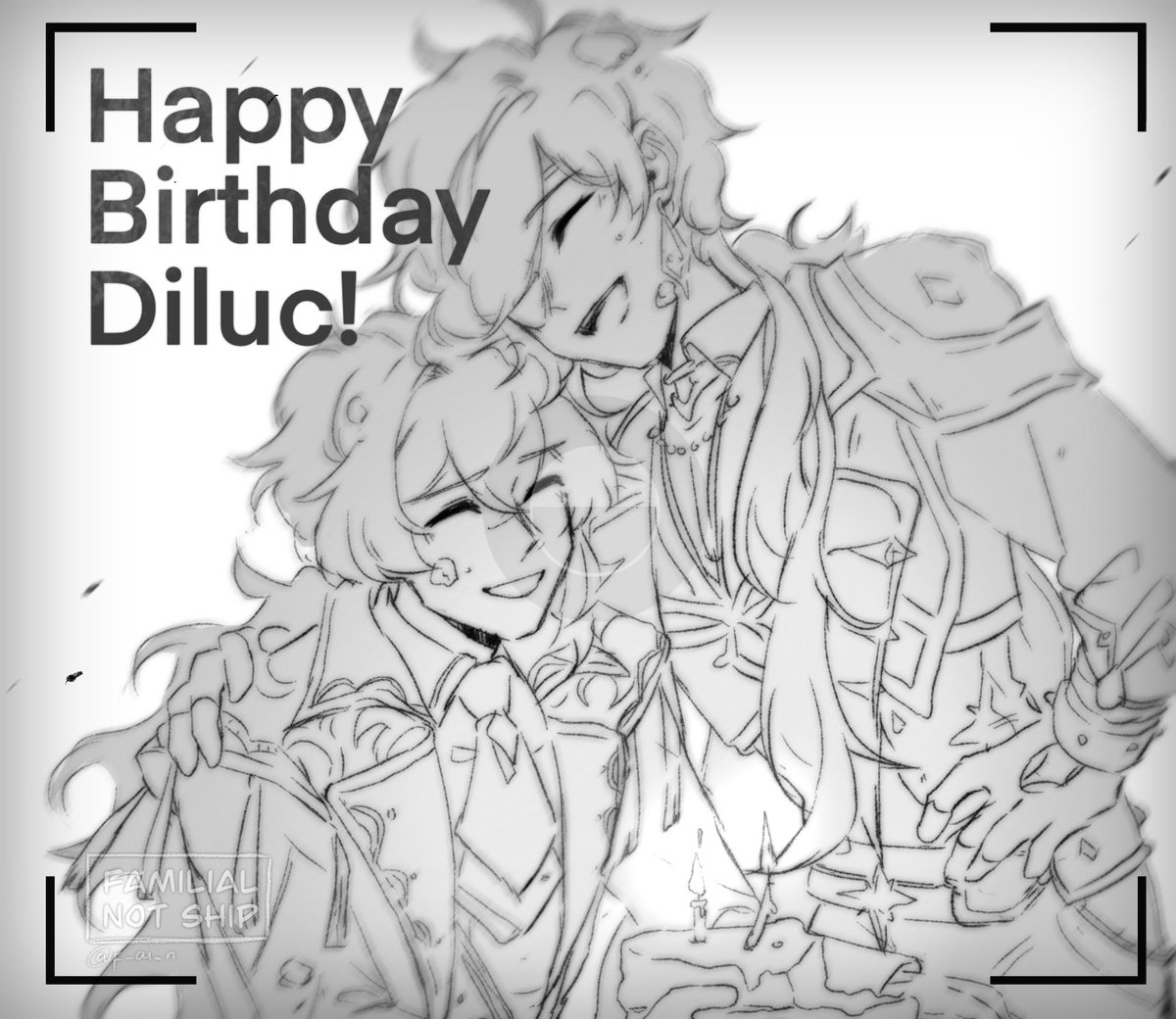 f_ai_n's tweet image. Happy bday Diluc!!
-
As promised, I give u happy ragbros :) They had a cake fight before this