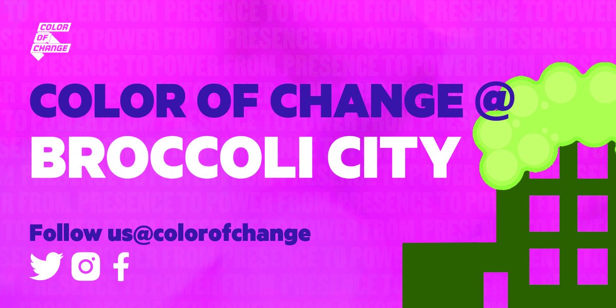 SharonKyle00's tweet image. #RT @ColorOfChange: 🚨 #BreakingNews 🚨 COC is partnering with @BroccoliCity 🥦 This Black-owned enterprise uses innovative experiences &amp;amp; spaces to unapologetically celebrate Black culture. 

Tune in next weekend for live coverage of #BroccoliCon &amp;amp; #Bro…