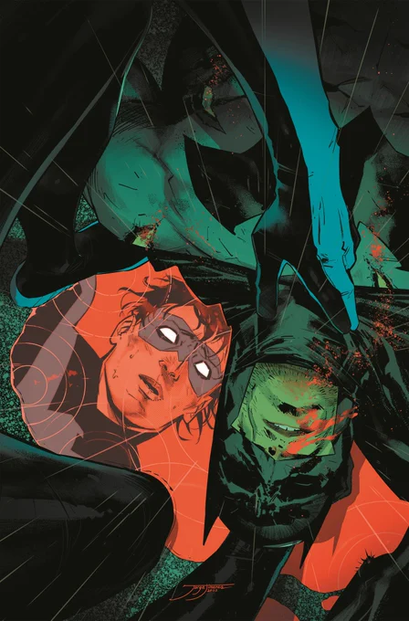 Since mate Chip has revealed the #batman #126 cover, I'll take the opportunity to tell you that I'm really the happiest crazy guy in the world drawing this NEW Bat-story!.. So you know.. get on board, friends!! @zdarsky 