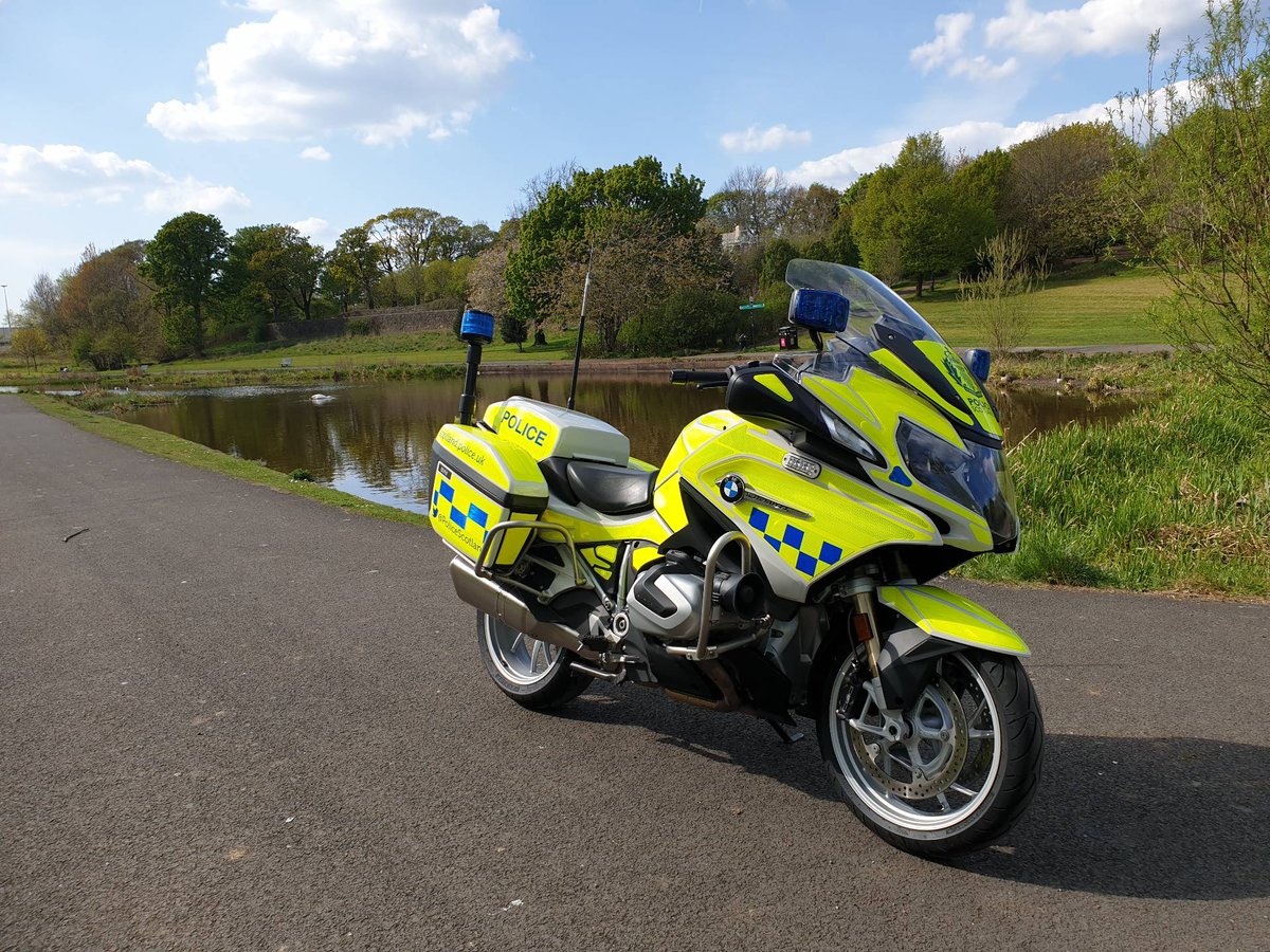 Our colleagues from @polscotrpu are assisting @GlasgowNEPolice with high visibility patrols in the Greater Easterhouse area.  Road safety is a priority for us, please drive with consideration for others. #NationalMotorcycleUnit #PartnershipWorking