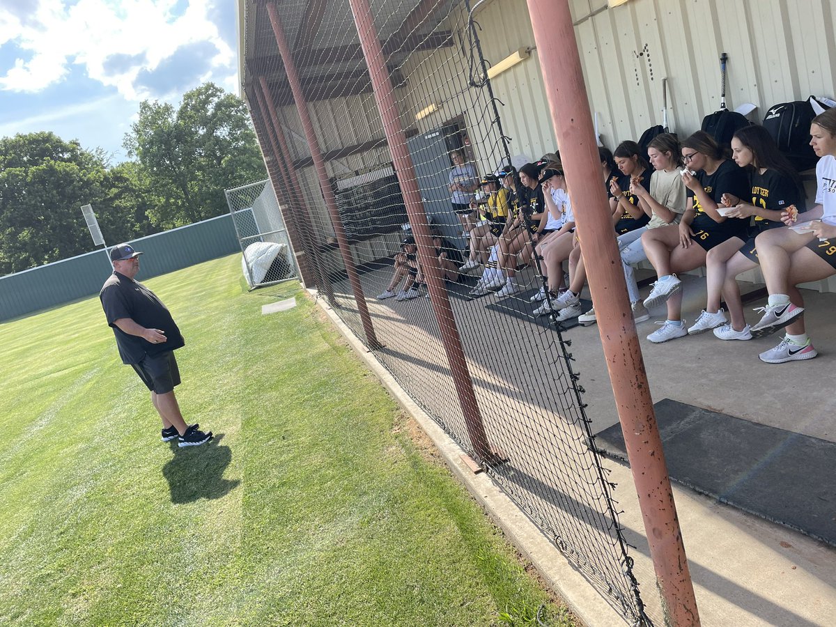 Thanks Coach Adair for coming out and giving us a great talk yesterday! We will bounce back today 1 pitch at a time!