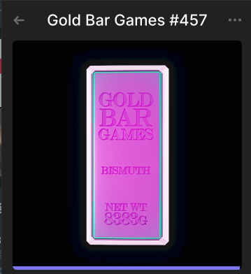 cuffyCapital's tweet photo. Minted some GodBars...going for 4 more in secondary to pump my multiplier
Might even liquidate my Roth and go all in #rebarded
@GoldBarGames_ @GoldBarDAO https://t.co/3L89qYK1hT