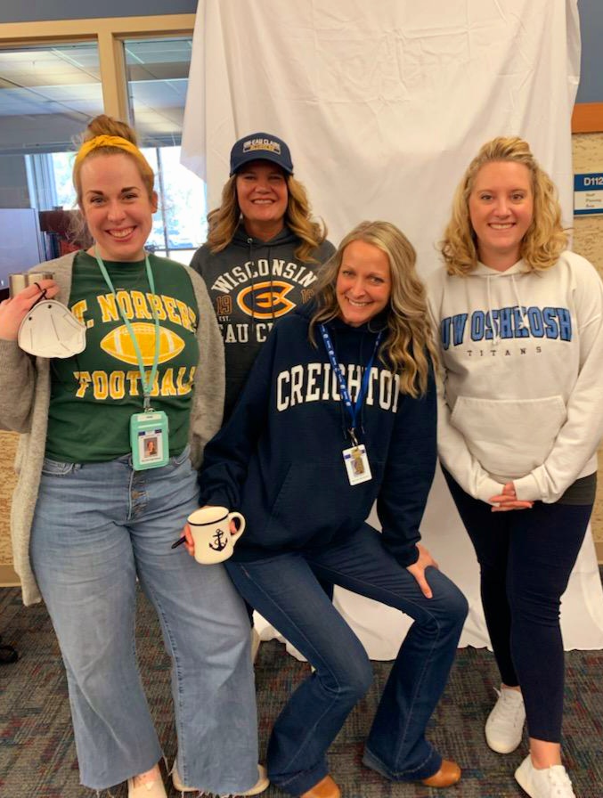 Happy Decision Day from downstairs blue pod!