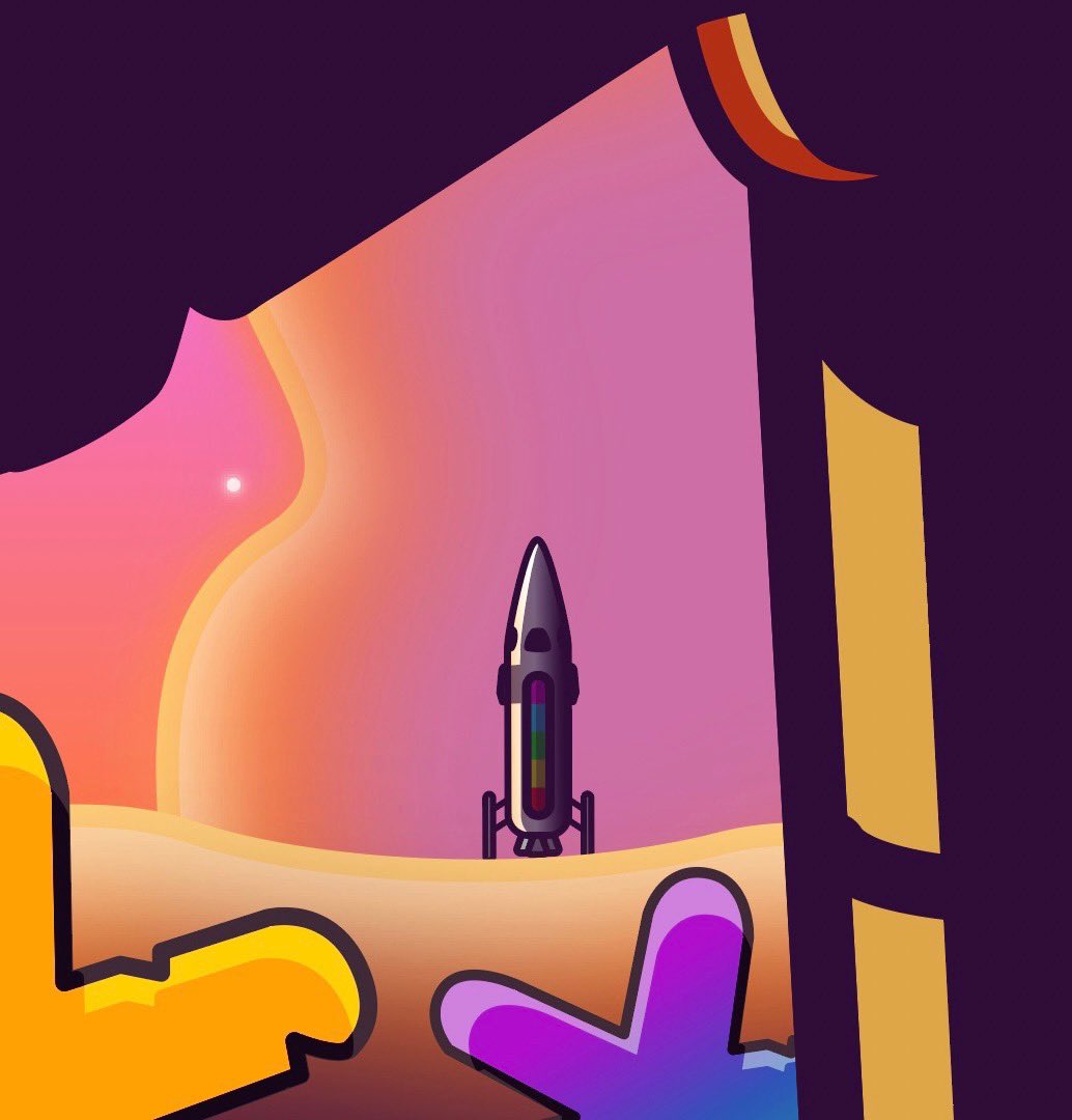 Who’s ready to see Blootopia, the world we’ll all be looping in?! 

Make sure you got your notis on 🔔⚡️

Tag some friends you are taking with us on this journey ❤️🍩😎🌴