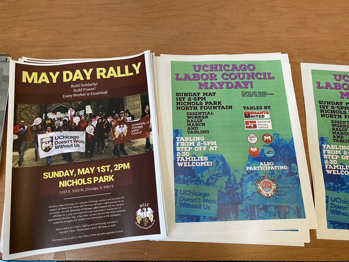 WE'RE AT COBB HALL TODAY UNTIL 3 !!!

come talk to us about abolition, the <a href="/UCLaborCouncil/">UofC Labor Council ✊🏽✊🏿✊🏾 Black Lives Matter</a> may day rally, the campaign to <a href="/bootboeing/">#BoeingArmsGenocide</a>, and more! we also have some candy not pictured 🍬 swing by!