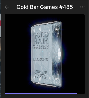 cuffyCapital's tweet photo. Minted some GodBars...going for 4 more in secondary to pump my multiplier
Might even liquidate my Roth and go all in #rebarded
@GoldBarGames_ @GoldBarDAO https://t.co/3L89qYK1hT