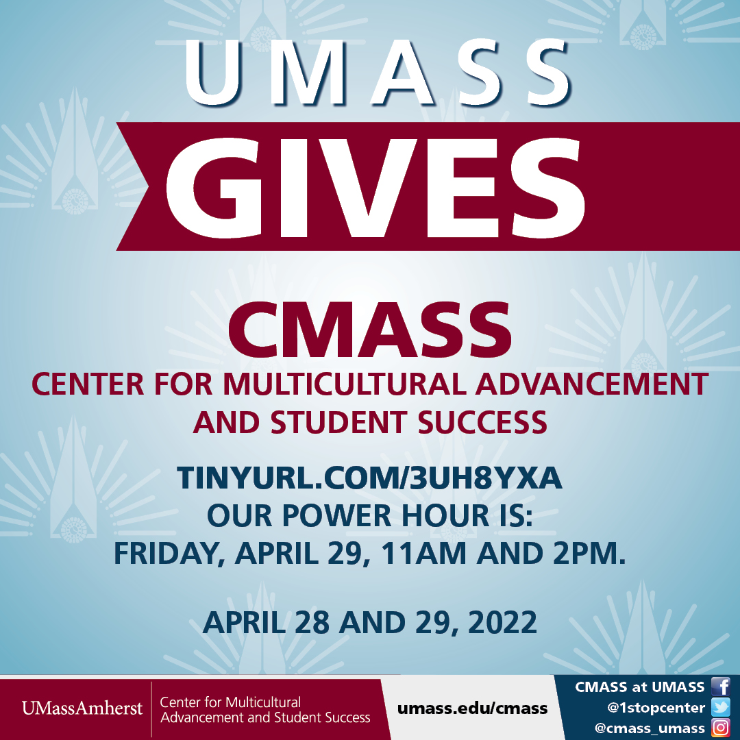 CMASS UMass tweet media