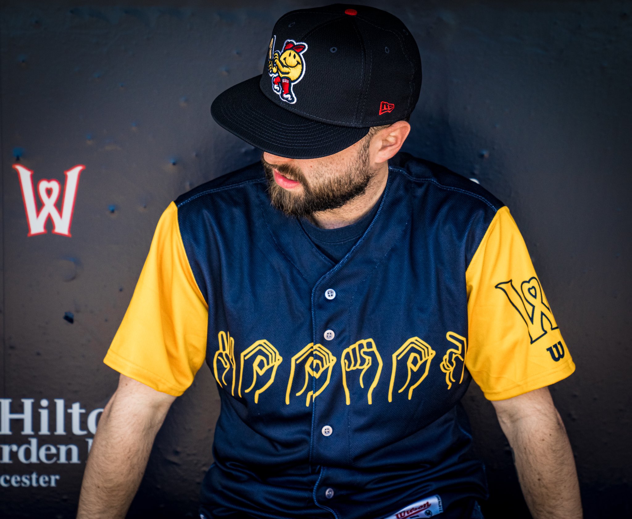 Worcester Red Sox on X: The ASL jerseys being worn in today's game are  available for auction to benefit the @WooSoxFDN. Follow this link to bid  and learn more:   /