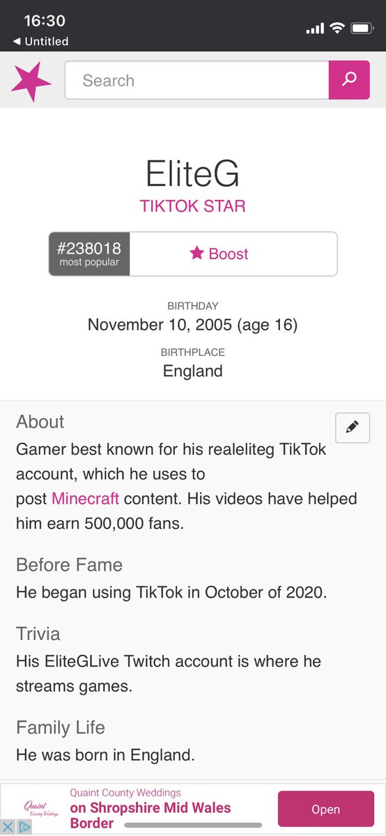 EliteG1's tweet photo. Everyone boost me on famous birthdays! Also convince them that I’m a youtuber not tiktoker using the little pencil icon https://t.co/LLqfVSQHKj