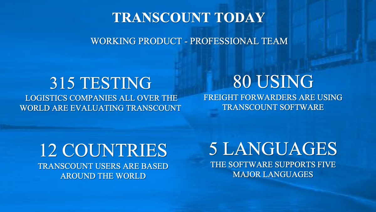 Transcount_'s tweet image. Transcount is coming up with Digital Freight Forwarding #Software  as a service (#SaaS ) to fill in the #logistics  #digitization gaps and transform small logistics businesses into #digitalfreightforwarding companies #JoinUs and transform your #business #freight #ERP