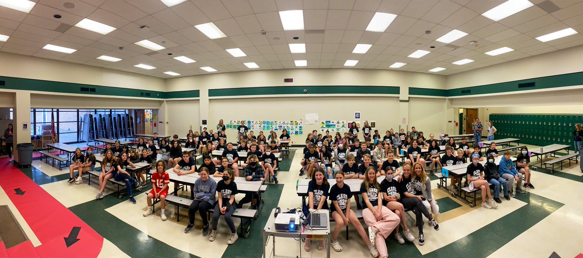 MrsLoughmiller's tweet photo. Today our Brentfield sixth-graders, class of 2028, participated in iSign. I have no doubts about this group; their futures are bright. Such an exciting morning watching them commit to their futures. #RISDgreatness #RISDiSign #TEAMBRENTFIELD https://t.co/agjAZM9WIW