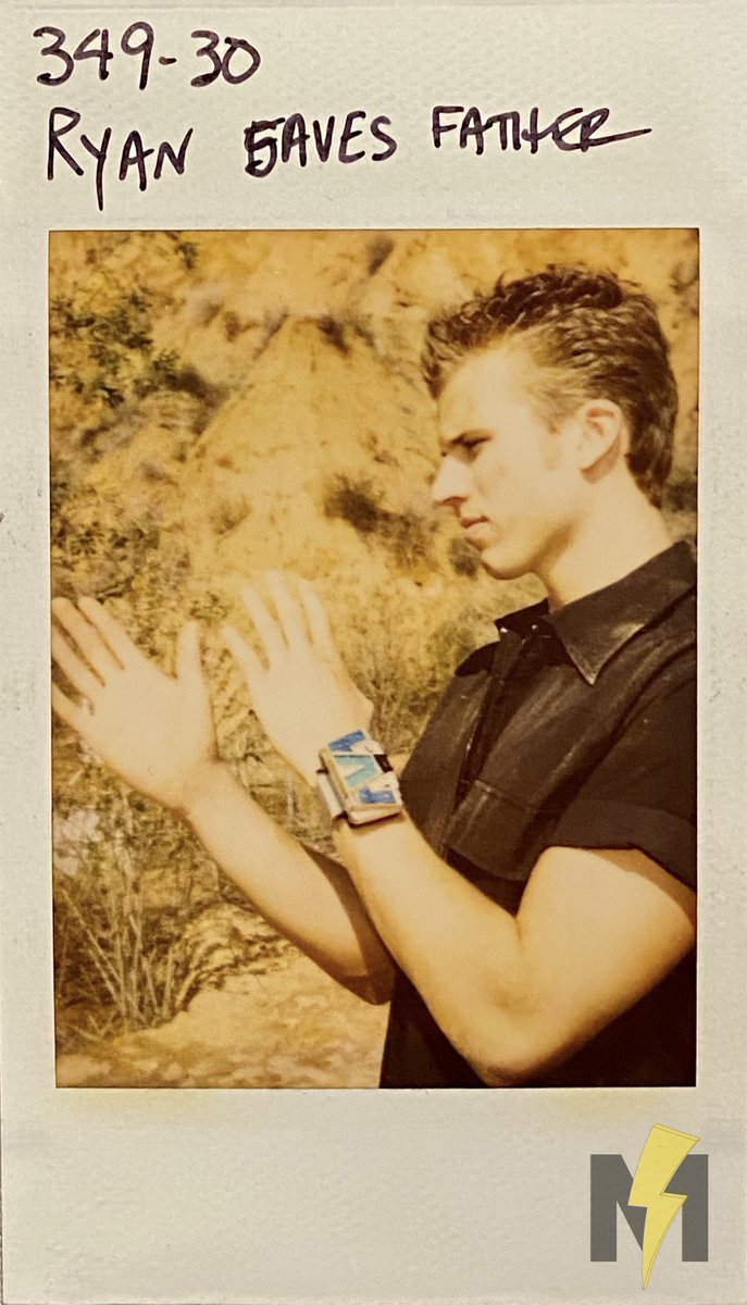 Rhett Fisher [<a href="/therhettfisher/">Rhett Fisher</a>] as Ryan Mitchell on the set of “Truth Discovered” — the Titanium Ranger’s 2nd episode, which aired 22 years ago today.

#MorphinMuseum Exhibit 0177 ⚡️
Series: #PowerRangers #LightspeedRescue
Episode: Truth Discovered
Year: 2000