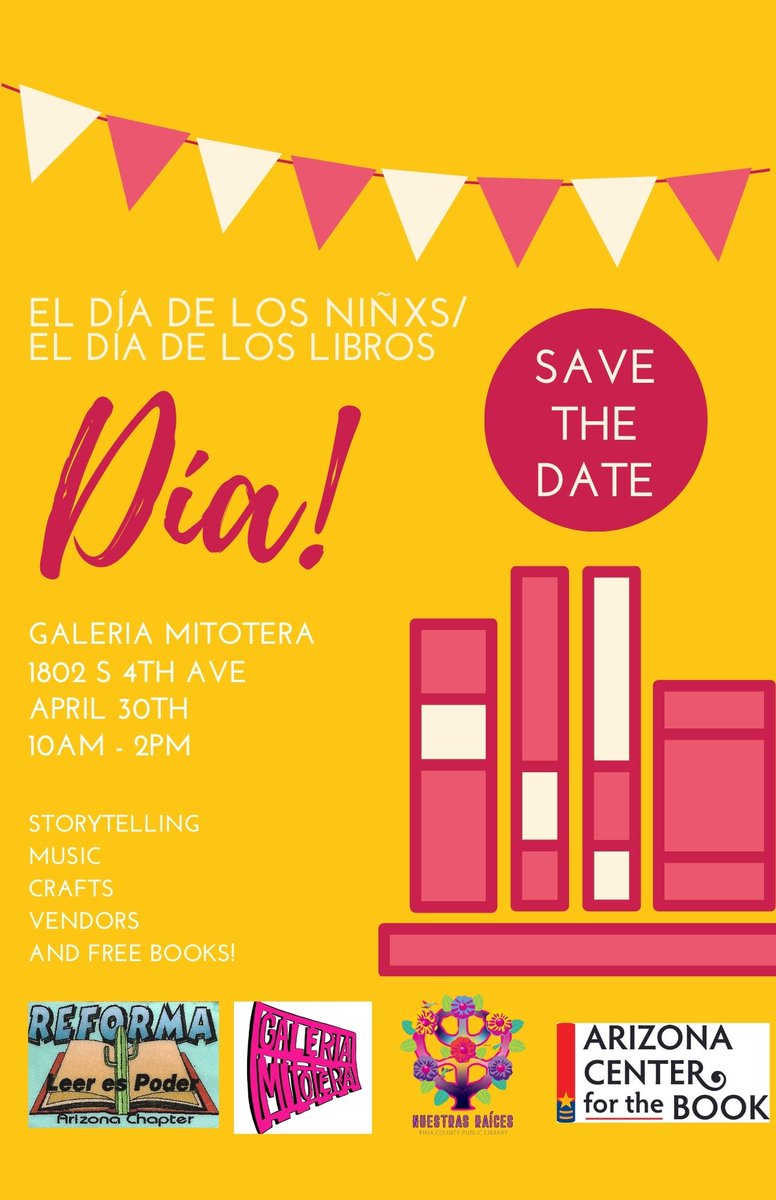 You're invited! Bring family, a friend, a neighbor...
To read, get creative &amp; share.  I'll see you there.
Nos vemos allí ~ Vengan con la familia, un vecino o una amistad a la Galeria Mitotera donde vamos a leer, disfrutar de la creatividad y compartir con Uds. nuestra comunidad.
