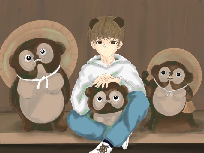 信楽焼のtwitterイラスト検索結果