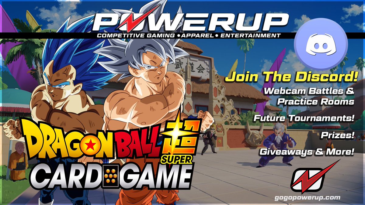 PowerupTcg's tweet photo. 🚨 ATTN DBS PLAYERS!!

Here’s (another!) way to continue practicing &amp; mastering your DBS Card Game skills!

⚡️POWERUP Discord Link ➡️ https://t.co/nIUOig7PPv

#DragonBallSuperCardGame #DBSCardGame #Goku #Vegeta #SonGoku #SSBVegeta #EvolutionVegeta #MUIGoku https://t.co/qmTRJ7gt4G