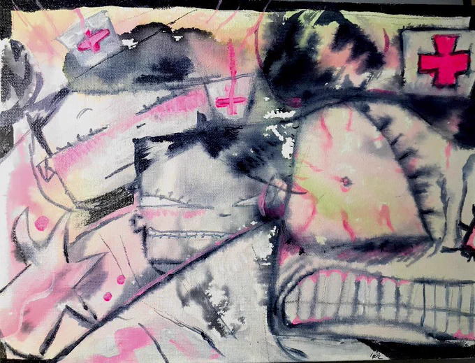 i miss painting on canvas board sm 😭 these r liek 2-5 yrs old 