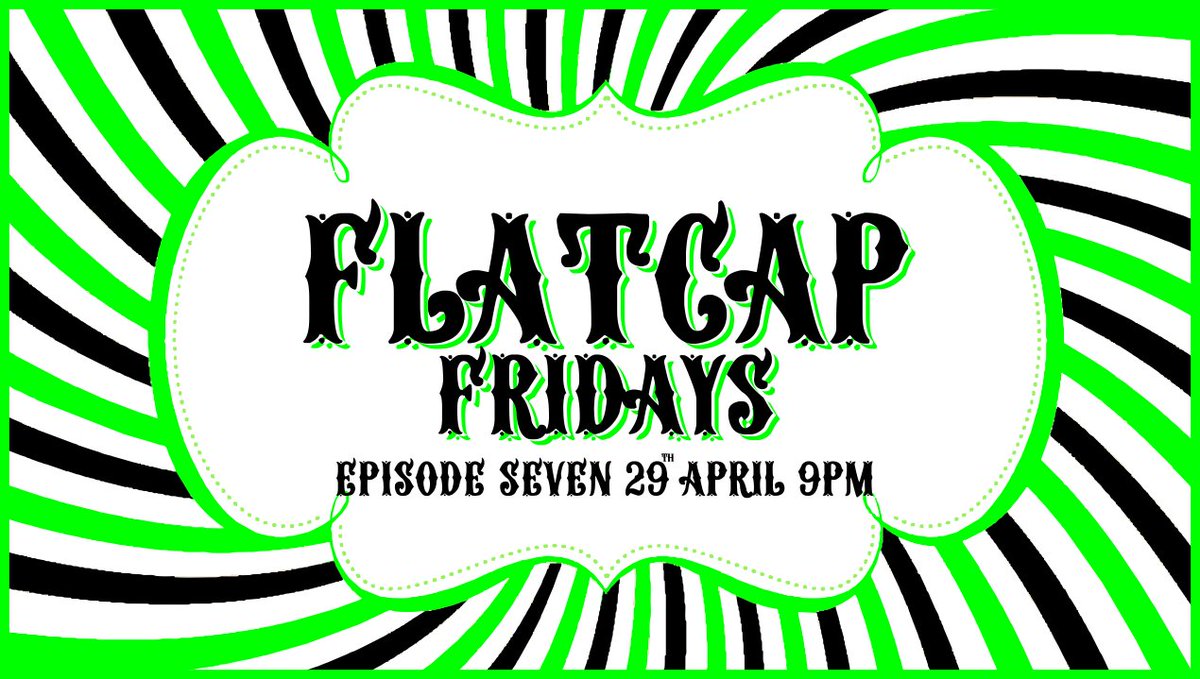 FlatCapVaper's tweet photo. Tonight at 9pm! 

You know the drill by now! 

https://t.co/Zi3a6FmSse https://t.co/dsvJ3pJYZI