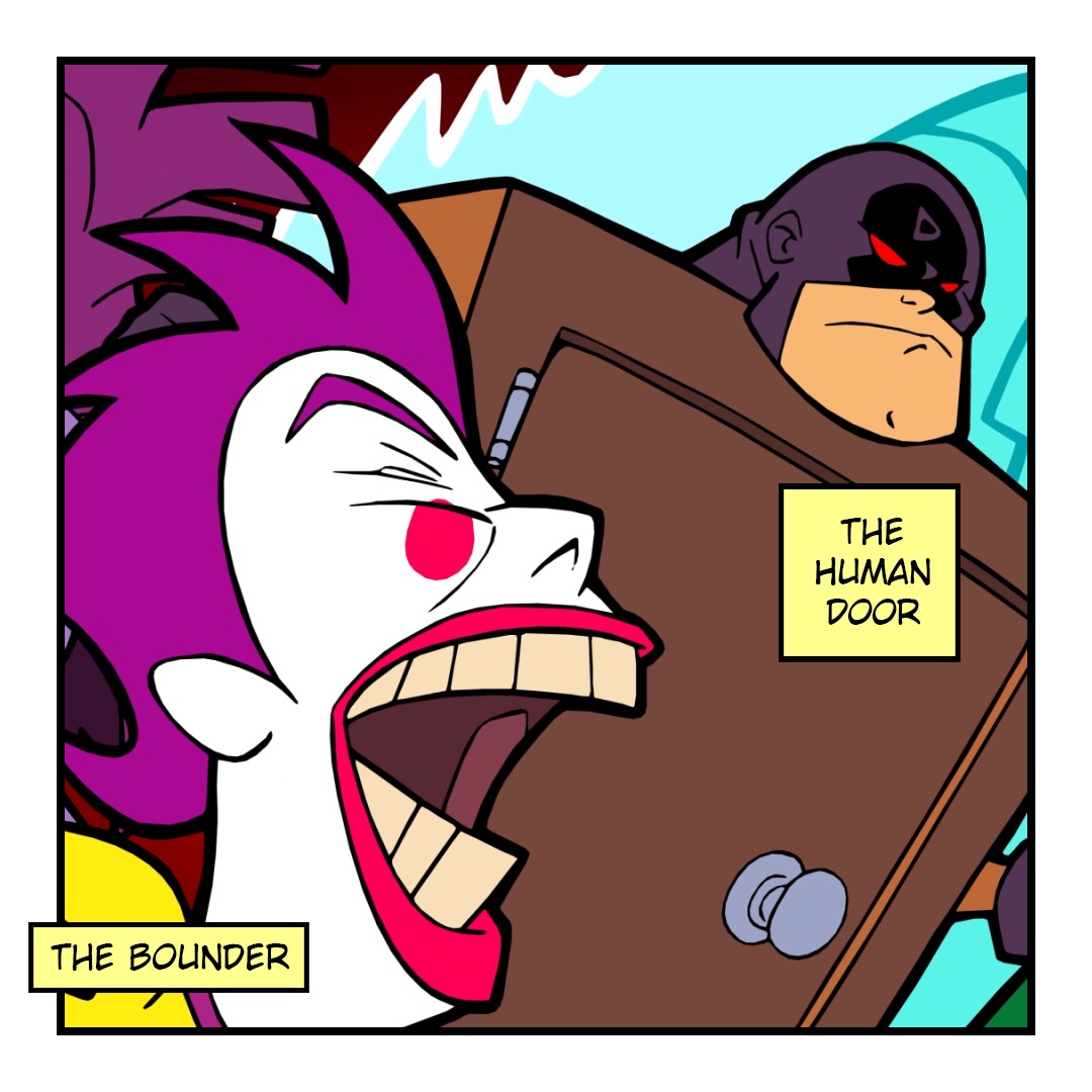 Meet the Slam-Girl Villains Pt.1 A.K.A. the LEAGUE OF EVIL BASTARDS, created by Stan Lee and Will Meugniot in 2000.

#slamgirl #slamgirlNFT #nft #nftart #comic #comicbooks #comicart