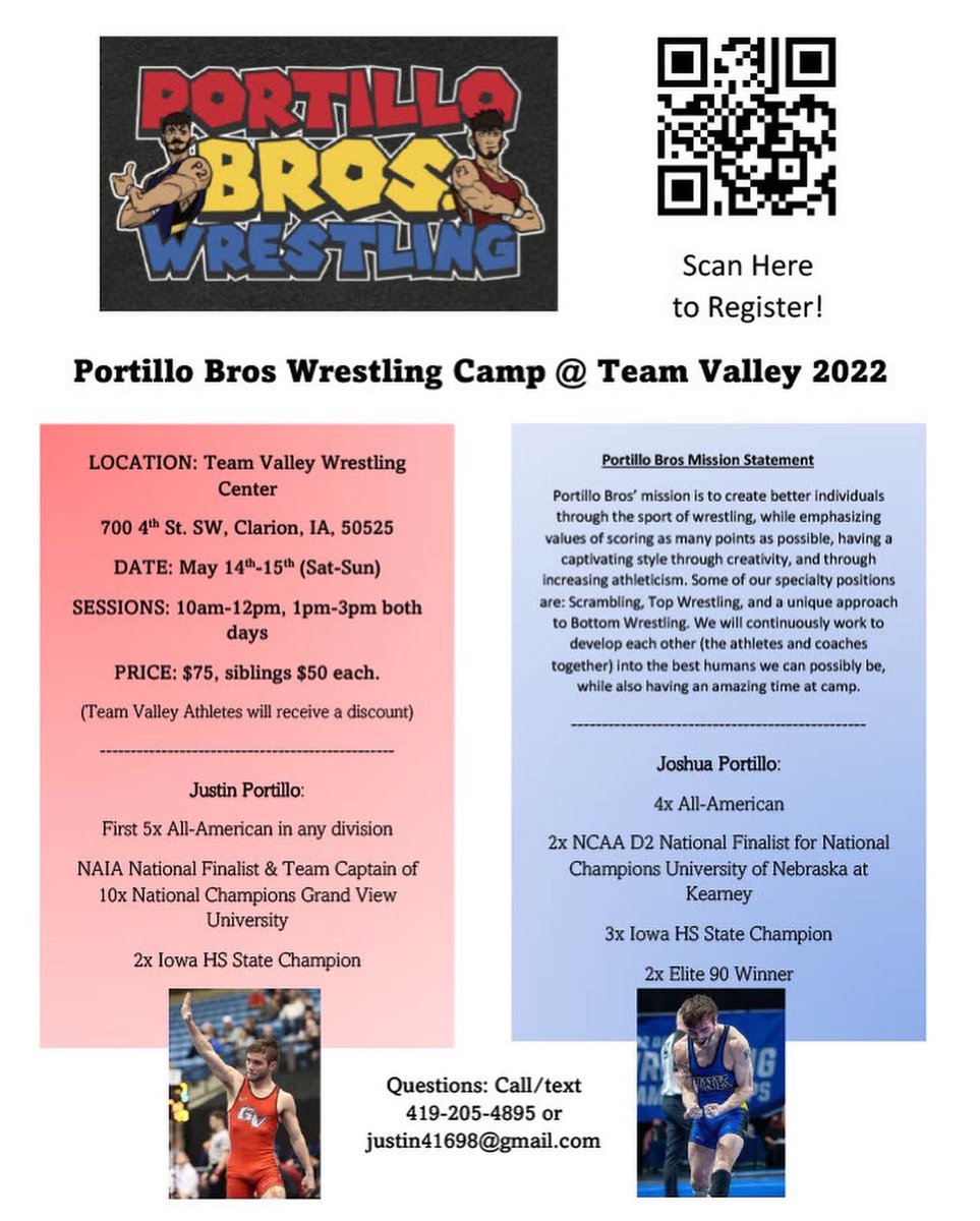 Portillo Bros Wrestling tweet media