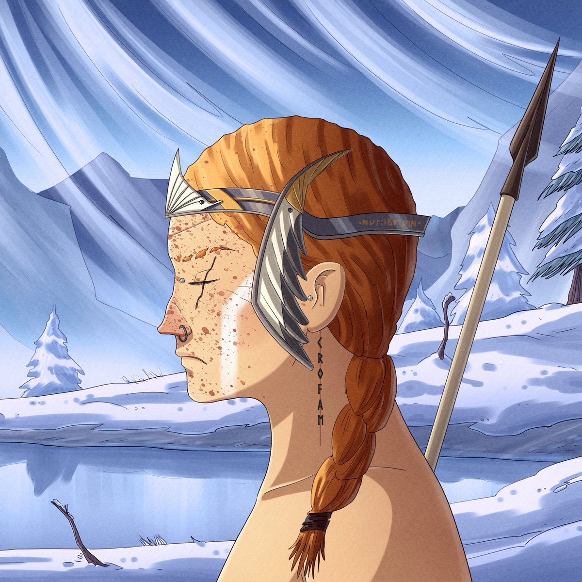 “The light of the goddess Valkyrie can lay bare your fears. It can also make them go away”.  

(Naela, priestess of Ljiós)

#MagBrewVikings whitepaper: magbrewvikings.gitbook.io

#NFTdrops #NFTartists #NFTartwork #Vikings #vikingpride #VikingsWar #nftcollector #NFTCommumity #NFTs