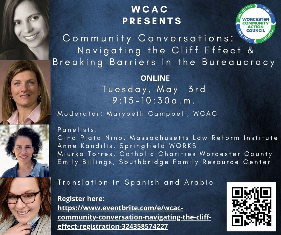 cc_worc's tweet photo. Tune in on May 3rd to see these amazing panelists take part in WCAC's Community Conversations. One of Catholic Charities' own will be on the panel!
Register for the event here: https://t.co/gDHPT4sGyv https://t.co/MK0GXnk3Zf