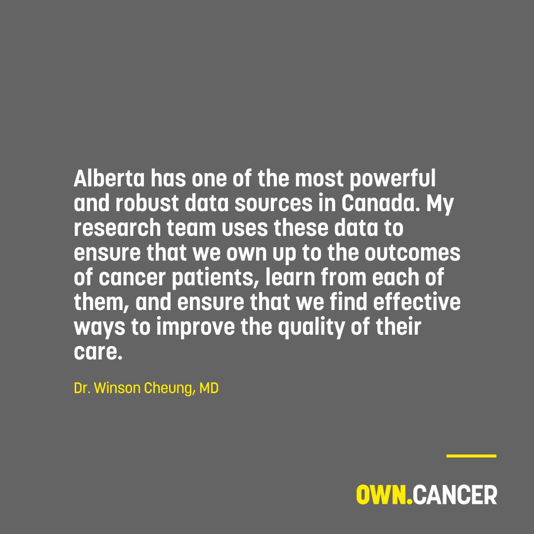 OWN.CANCER (@weowncancer) on Twitter photo Dr. Winson Cheung, a <a href="/UCalgary/">U Calgary</a> researcher and oncologist, believes that big data can be used to gather health information and provide real-world evidence to support better clinical decision-making. Read more: ow.ly/crr350IFg6L <a href="/AHS_CancerCare/">AHS_CancerCare</a> <a href="/albertacancer/">albertacancer</a> Dr. Winson Cheung, a <a href="/UCalgary/">U Calgary</a> researcher and oncologist, believes that big data can be used to gather health information and provide real-world evidence to support better clinical decision-making. Read more: ow.ly/crr350IFg6L <a href="/AHS_CancerCare/">AHS_CancerCare</a> <a href="/albertacancer/">albertacancer</a>