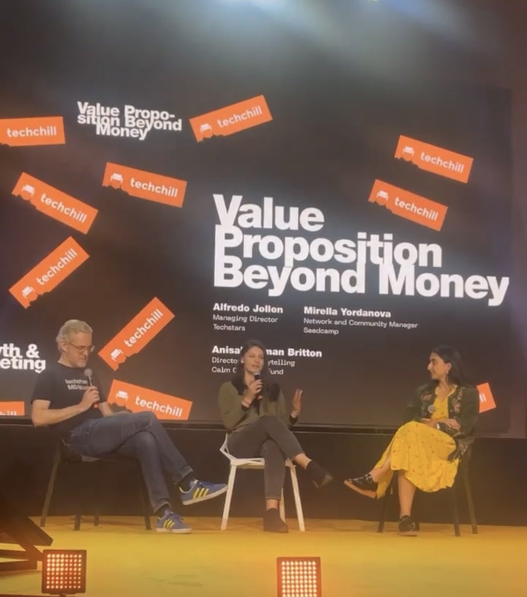 Had a great time meeting founders at and representing <a href="/seedcamp/">seedcamp</a> on stage <a href="/TechChill/">TechChill | #techchill2026</a>!

Thank you, <a href="/anisahob/">Anisah Osman Britton MBE</a> and <a href="/jollon/">Alfredo Jollon, CFA</a> for the great discussion on how early-stage VCs can bring value to startups beyond money.