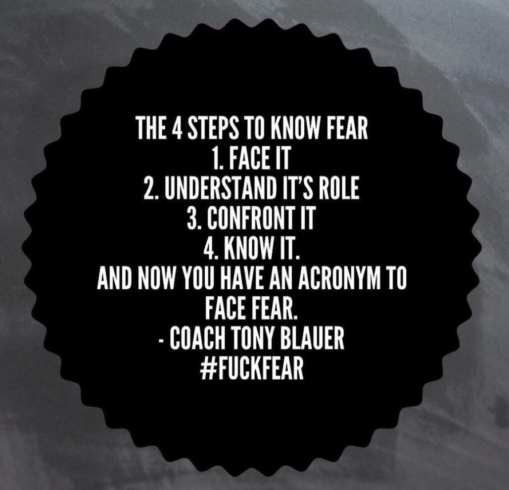 Kraygwerks's tweet photo. You want to mange fear ?
Learn the 4 steps to know how to do it..
https://t.co/RNYp87VW0c
Via @tonyblauer
#Knowfear
#combatives #DefensaPersonal https://t.co/7WTICgVeD6