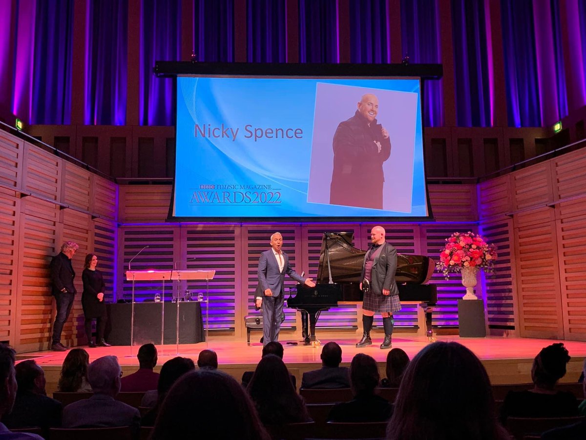 Great evening at the BBC Music Magazine Awards at Kingsplace last night brilliantly hosted by Charlotte Smith editor, and Tom Service BBC Radio 3 presenter. Congratulations to the winners!