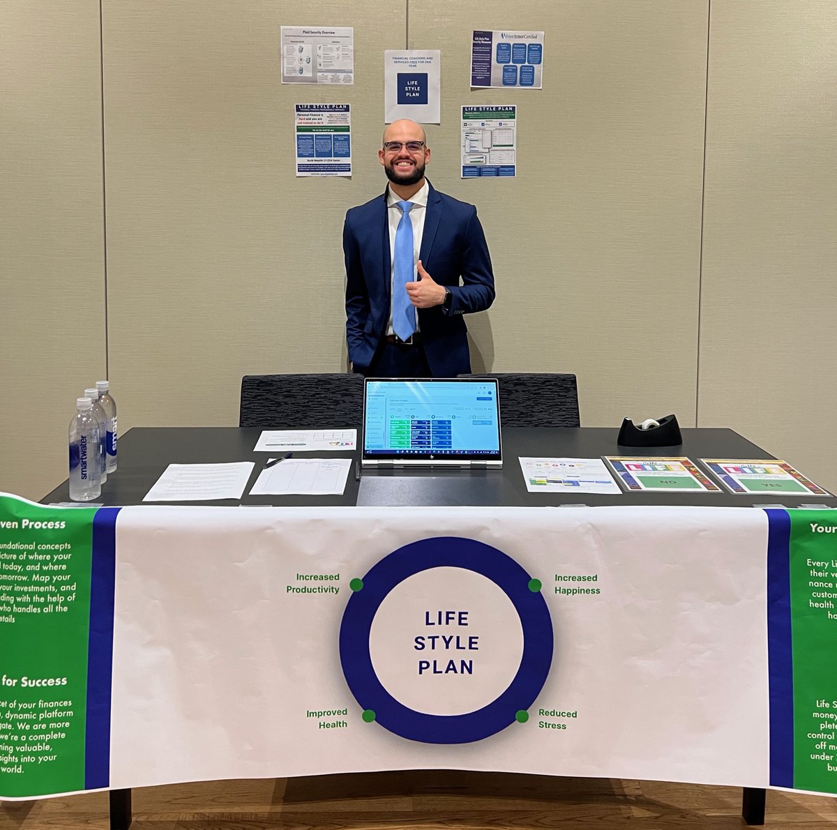 _LifeStylePlan's tweet image. Life Syle Plan student advocate, Bavley Bebawy, presenting to students at The University of North Texas today. Having a system and a process to manage personal finances today sets them up to build wealth for the future! #personalfinance