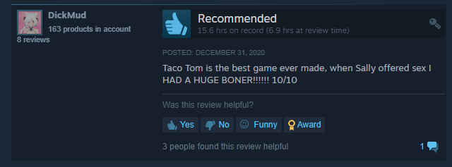 GameGrumps's tweet photo. We're starting a new game today. There are only ten reviews, here are two of them. We hope it's a good time! https://t.co/erN27qitq8