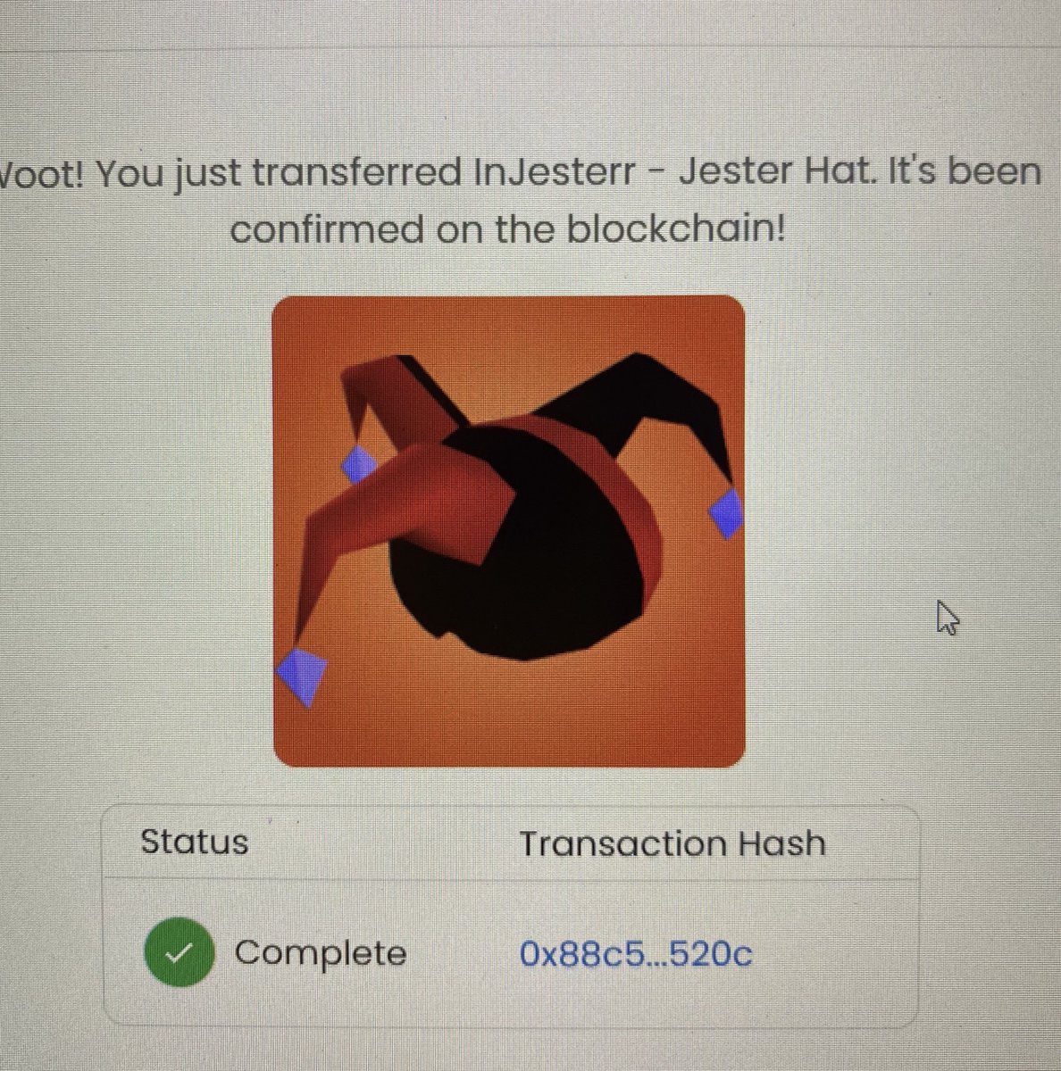Congratulations!! You are the winner!🎖🏆 Thanks everybody for your interests! Stay tuned for next Giveaway!!🤸🏻‍♀️❤️‍🔥🎁🎁🎁#NFTCommunity #NFTGiveaways #DCL #Wearable #nftcollector #nft