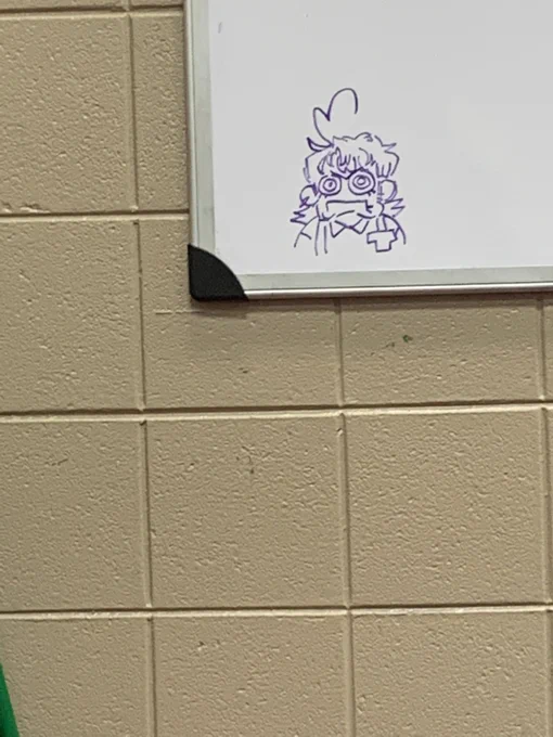 I love my science class <33 (I added him to the board) #blueycapsules #blueycapsulesfanart #Williamafton #fnaf 