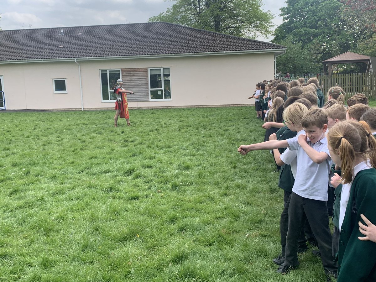 Falcon, Puffin and Swan/ kestrel class were very excited to meet a real life Roman Warrior this afternoon to kick start our new topic Emperors and empires.