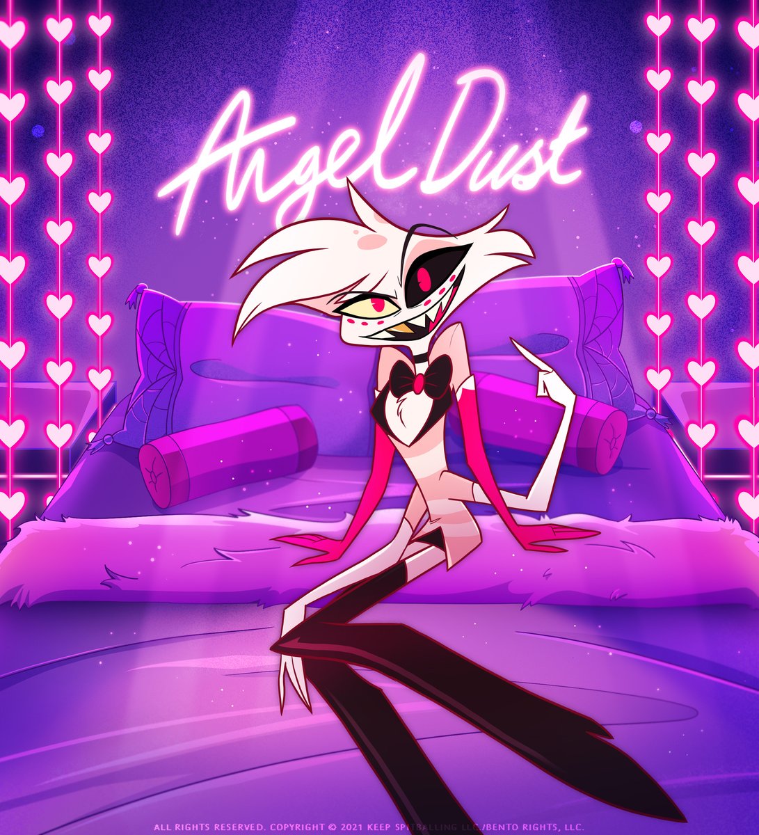 Get a load of Angel Dust! 🕷️👿 #HazbinHotel