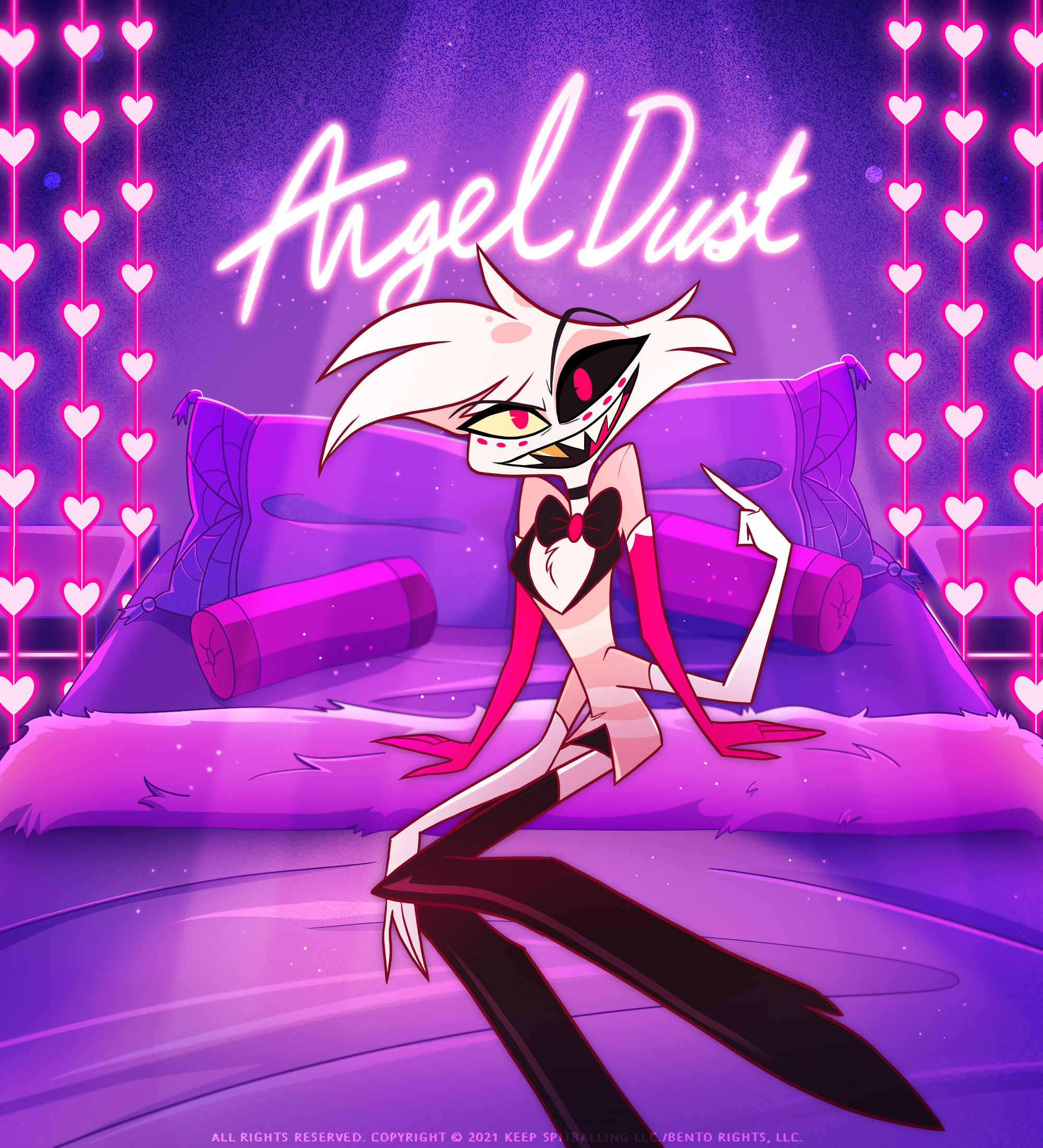 Hazbin Hotel on X: Get a load of Angel Dust! 🕷️👿 #HazbinHotel   / X