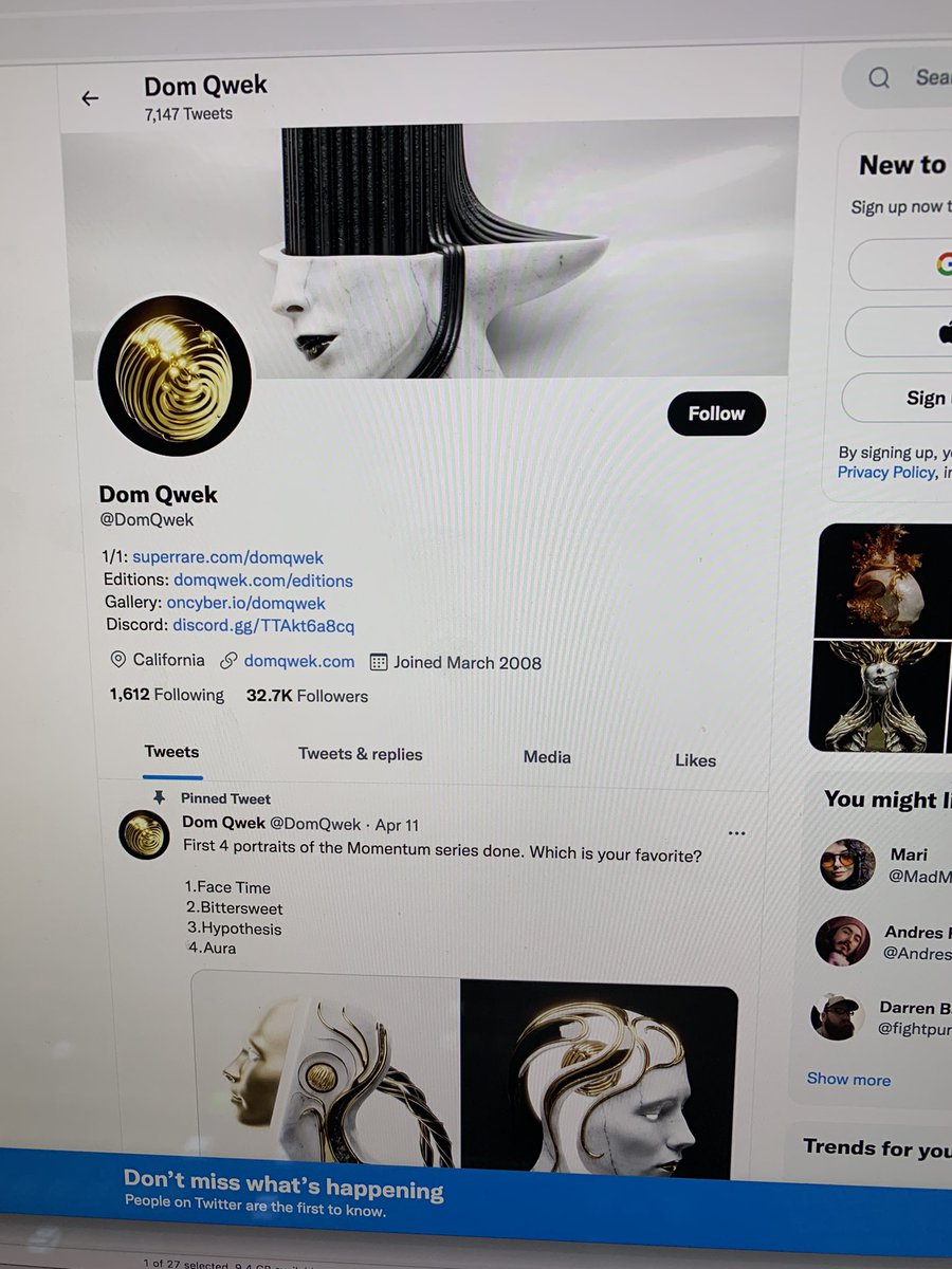 When you end up down a rabbit whole looking into sculpting. An stumble across  this gem from <a href="/DomQwek/">Dom Qwek</a>. I’m trying to find out how to sign up. 🥺🥺