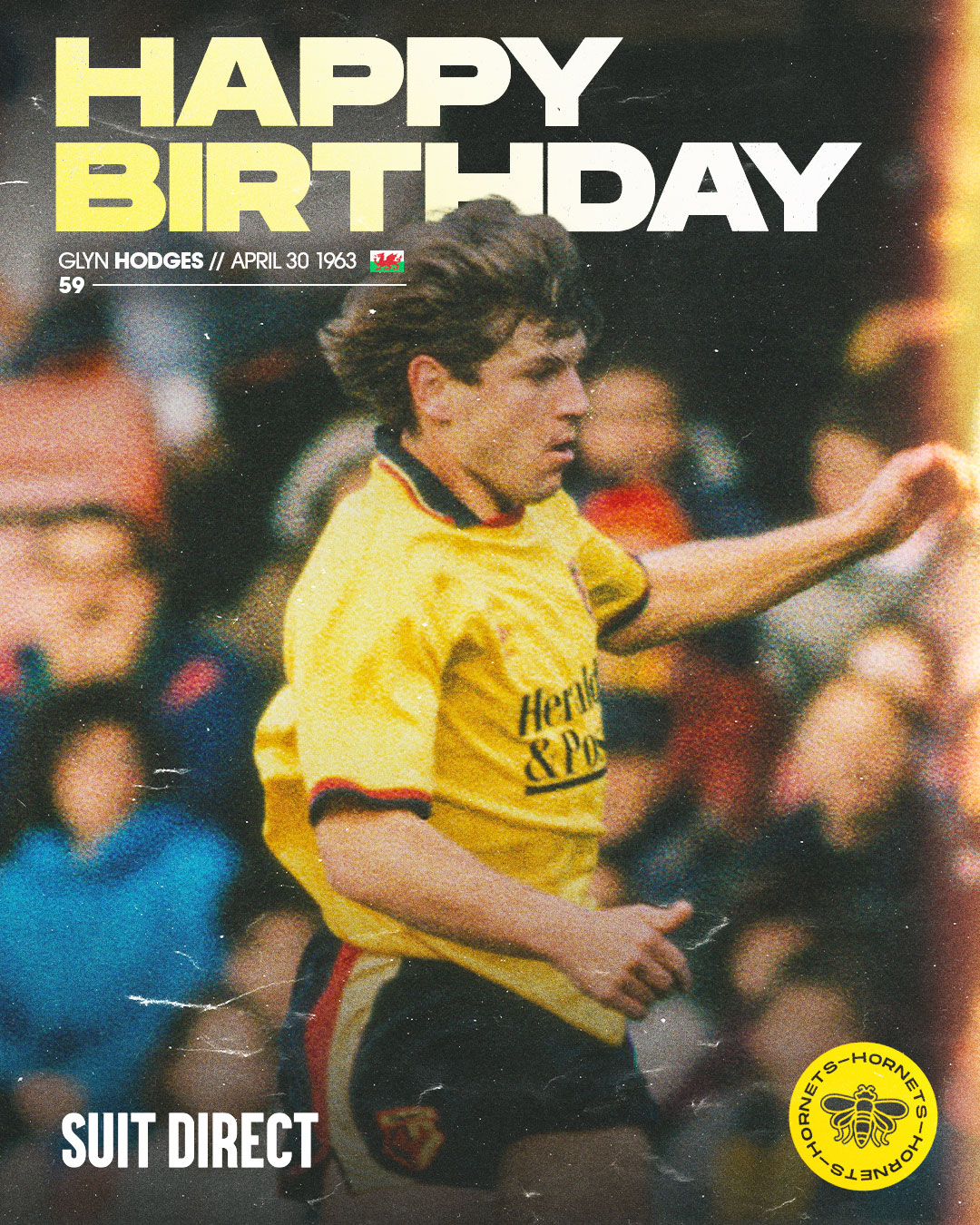 Wishing our 1988/89 Player of the Season Glyn Hodges a happy birthday!  | 