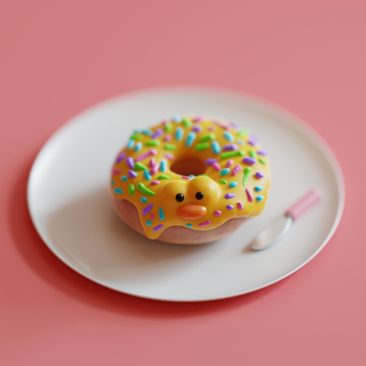 「pato donut 」|mareのイラスト