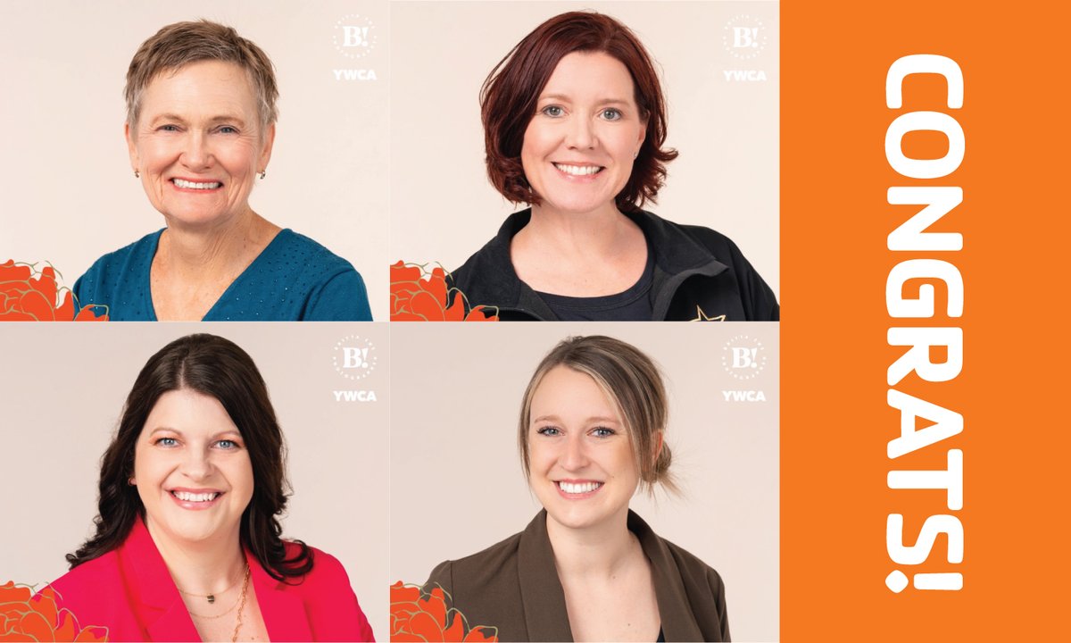 Congratulations to Dr. Julie Blehm, Shelle Hagen, Kari Uzzle, and Morgan Montgomery! These four women were honored at this year's YWCA Woman of the Year event! We are so proud of you and grateful to have you on our team at the YMCA. 🎉 #WOTY